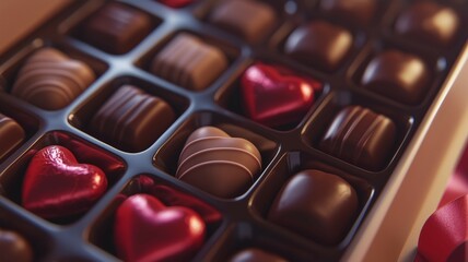 バレンタインデーのチョコ