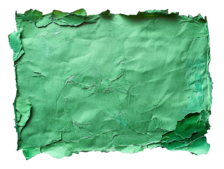 Textured green paper background for design