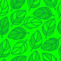leaves seamless pattern background. tea leaf pattern. leaves pattern background. seamless patterns with leaves background