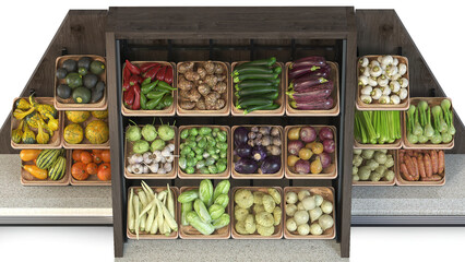 Vegetable rack