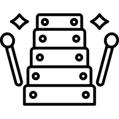 Xylophone Icon