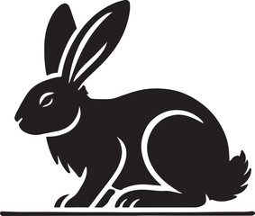 rabbit silhouette