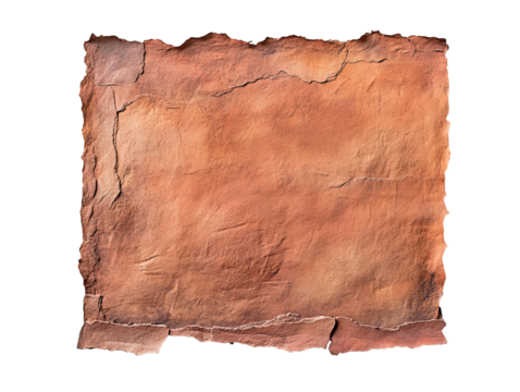 Rust colored rough textured surface for design use