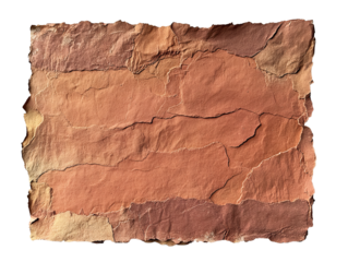 Eroded red rock with texture patterns