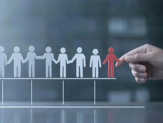 Wealth Mentality Goals Concept, A group of friends supporting one another through challenges, emphasizing resilience as a key to achieving financial goals