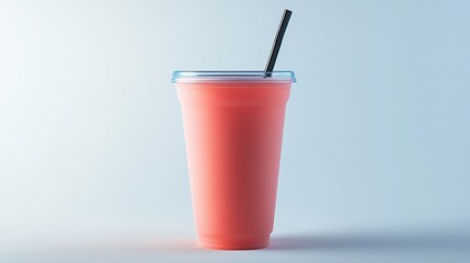 Smoothies glass mockup
