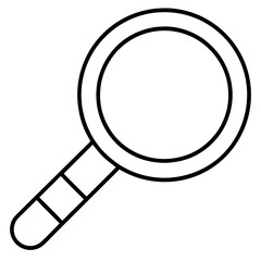 search silhouette vector illustrator