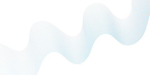 Abstract wavy lines Isolated background design. Wave modern stream transparent background.
