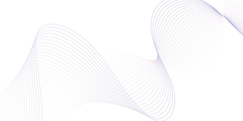 Abstract wavy lines Isolated background design. Wave modern stream transparent background.
