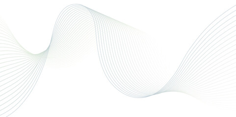 Abstract wavy lines Isolated background design. Wave modern stream transparent background.
