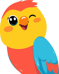 parrot item vector art