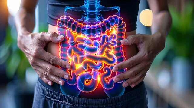 Digestive discomfort: visualization of bowel pain reveals complexities of gastrointestinal issues, highlighting importance of awareness, understanding for effective management, treatment options.