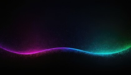 3D render of a network communications background with rainbow coloured digital particles
4