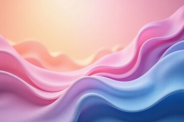 Fototapeta premium Abstract soft focus pastel blend, flowing hues , cloud, design