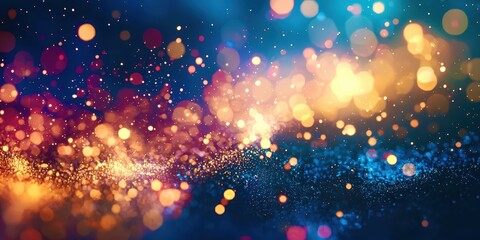 Colorful background with many small dots