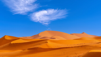 Tadrart Rouge, meaning Red Mountain, a mountain range in southeastern Algeria, part of the Algerian...