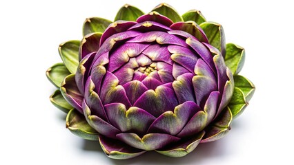 Obraz premium Artichoke farm views: fresh, healthy recipes await.
