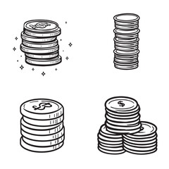 stack of coins