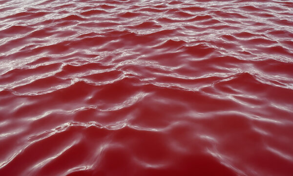Abstract Red Sea Waves