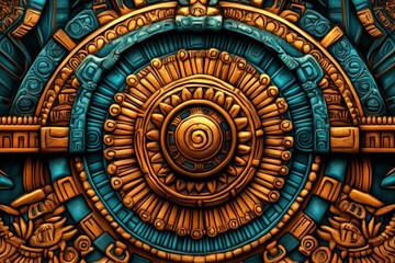 Beautifully Crafted Mayan Patterns for Creative Use
