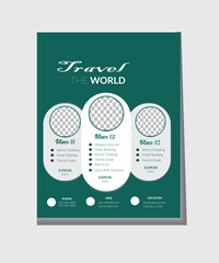  travel flyer design template ,holiday travel template design