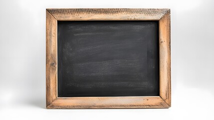 Rustic Wooden Framed Blackboard Blank Sign