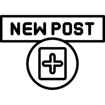 New Post Icon