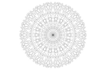 Mandala Design with Beautiful Work