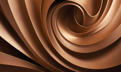 abstract metallic background with spiral