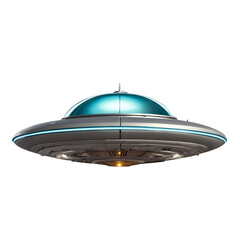 Sci-Fi Transparent UFO Art - Alien Craft Design