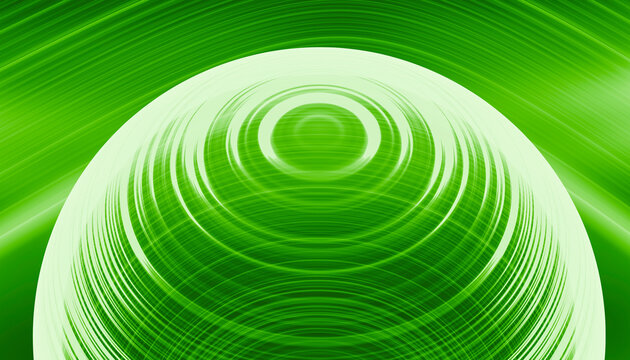 Green 3D hologram waves for modern virtual background