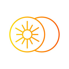 kiwi gradient icon