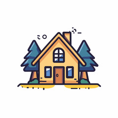 house home roof logo vector icon design