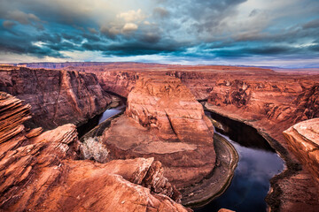 Horseshoe Bend view point , Arizona , USA