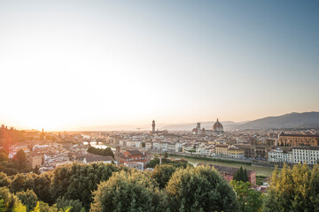 Fototapeta premium Florence Views from Michelangelo Square