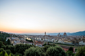 Florence Views from Michelangelo Square