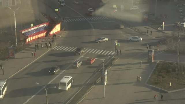 Timelapse carrefour Mourmansk