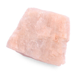 Beautiful mineral isolated on white. Natural gemstone