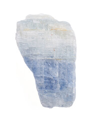 Beautiful crystal isolated on white. Natural gemstone