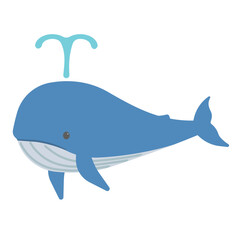 クジラのイラスト