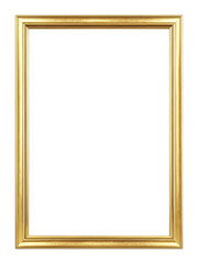 Fototapeta premium Golden photo frame 