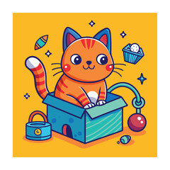 Doodles vector art illustration.