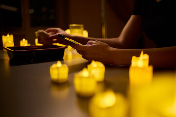 Enjoy a Romantic Candlelit Dining Experience with your Favorite Takeout Meal for Two