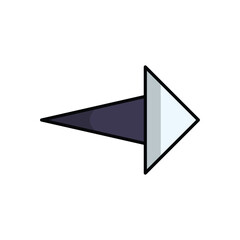Arrow Right vector icon