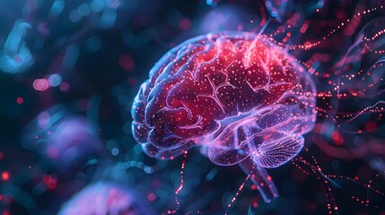 Holographic Visualization of the Intricate Neural Networks of the Human Brain