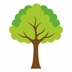 tree silhouette vector illustrator