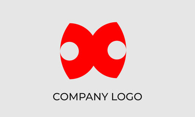 Abstract Logo Design with Unique Color Blends for Eye-Catching Identities
