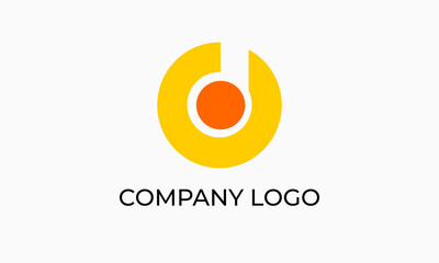 Abstract Logo Design with Stylish Artistic Precision
