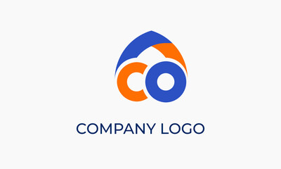 Obraz premium Abstract Logo Design with a Polished Look 