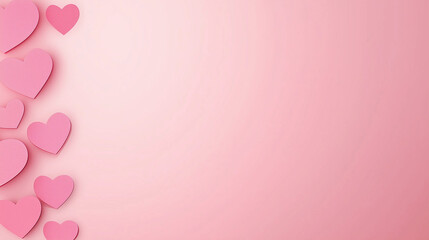 pink background with pink flower